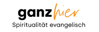 Logo "ganzhier - Spiritualität evangelisch"